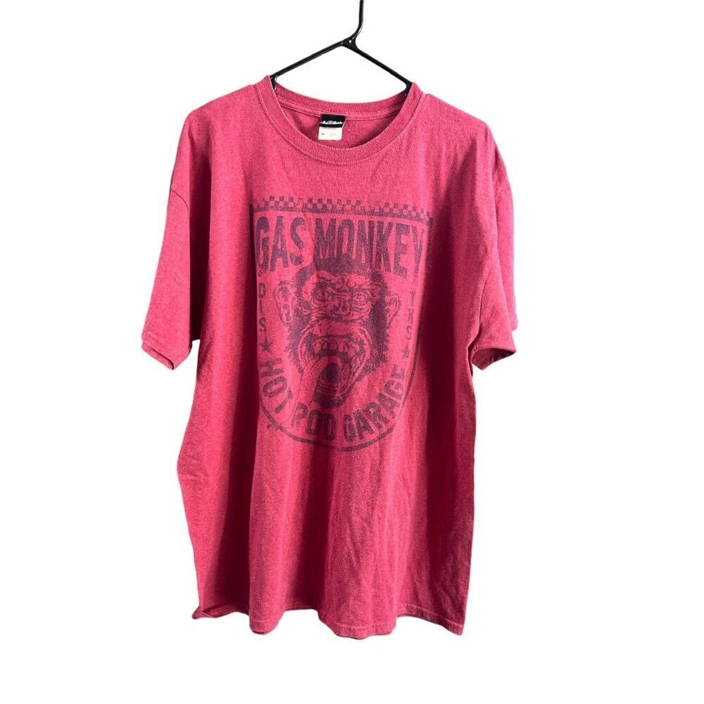 Gas Monkey Men's Red T-shirt